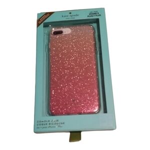Kate Spade Pink Glitter Ombre Comold Case IPhone 8 Plus/7 Plus